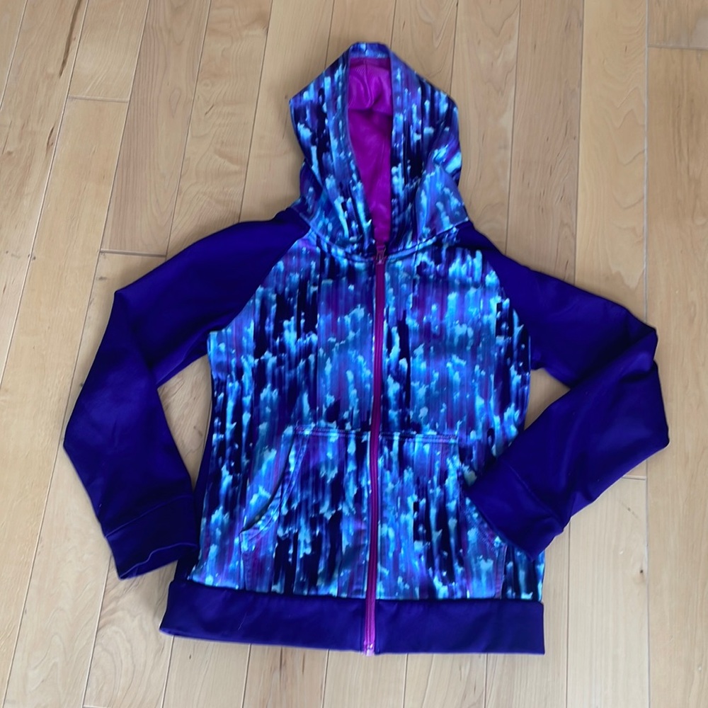 Champion brand girls zip up, hoodie jacket